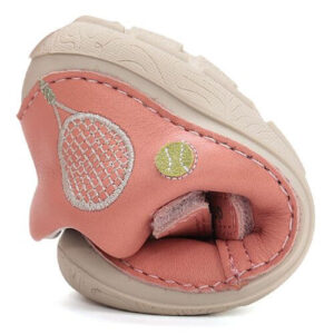 Pantofi copii fete din piele Barefoot DD Step, Roz – S116-61682C