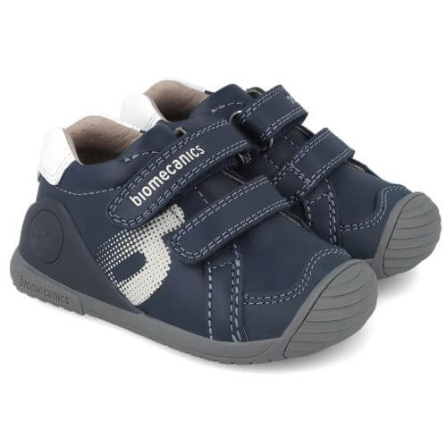 Pantofi copii baieti din piele Biomecanics, Albastru – 251122-A183 Pantofi copii baieti din piele Biomecanics, Albastru – 251122-A183