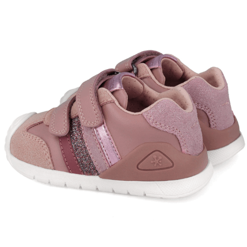 Pantofi copii fete din piele Biomecanics, Roz – 251129-E159