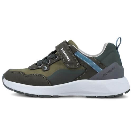 Pantofi copii baieti din piele Biomecanics, Verde – 251277-B801