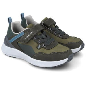 Pantofi copii baieti din piele Biomecanics, Verde – 251277-B801