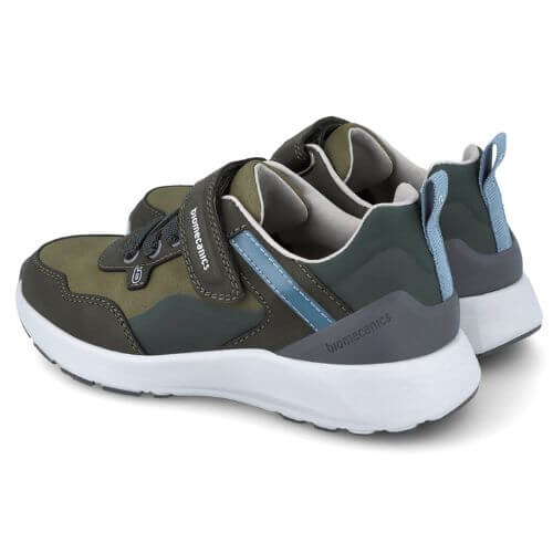 Pantofi copii baieti din piele Biomecanics, Verde – 251277-B801