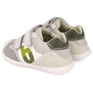 Pantofi copii baieti din piele Biomecanics, Gri – 252119-B695