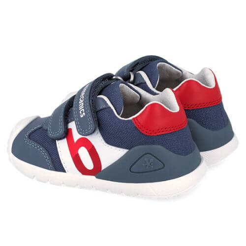 Pantofi copii baieti din piele Biomecanics, Albastru – 262121-A556
