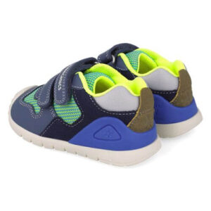 Pantofi copii baieti din piele Biomecanics, Verde – 252120-B837