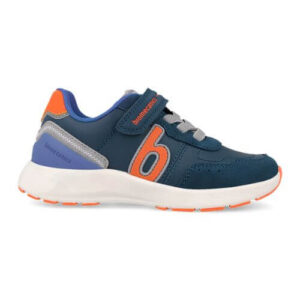 Pantofi copii baieți din piele Biomecanics, Azul Marino- 261275-A089