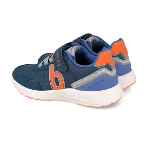 Pantofi copii baieți din piele Biomecanics, Azul Marino- 261275-A089
