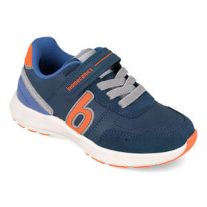 Pantofi copii baieți din piele Biomecanics, Azul Marino- 261275-A089