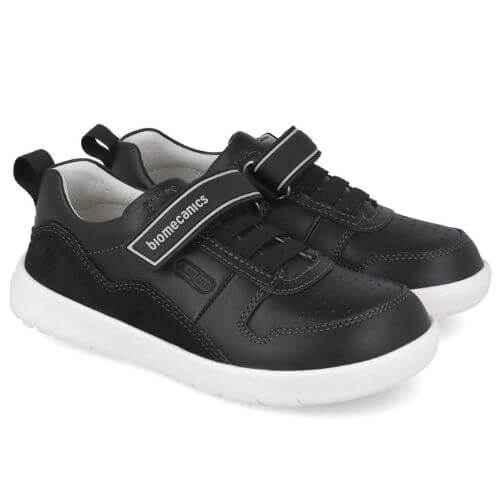 Pantofi copii baieti din piele Biomecanics, Negru – 251240-A054