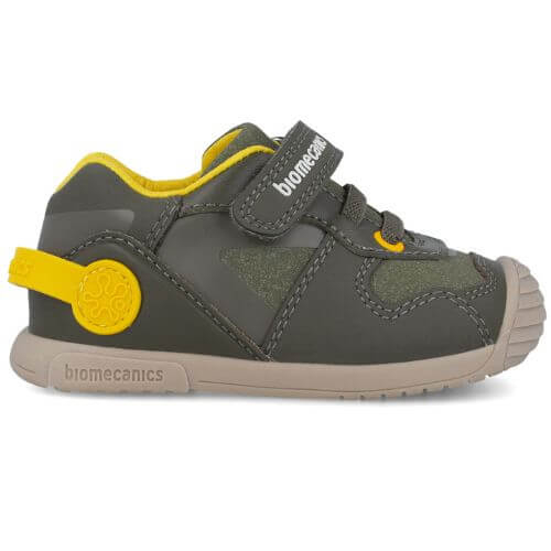 Pantofi copii baieti din piele Biomecanics, Verde – 251126-B788