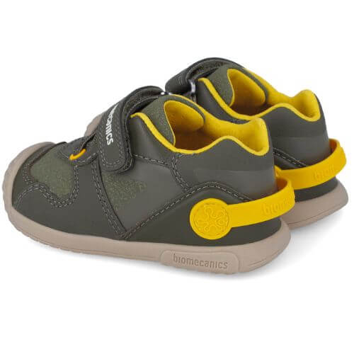 Pantofi copii baieti din piele Biomecanics, Verde – 251126-B788