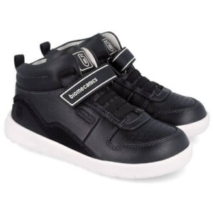 Pantofi copii baieti din piele Biomecanics, Negru – 251242-A054