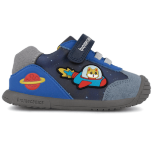 Pantofi copii baieti din piele Biomecanics, Albastru – 251128-A183