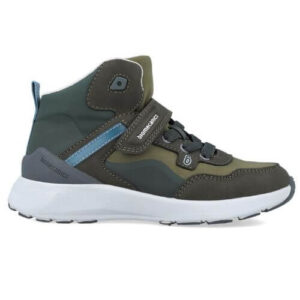 Pantofi copii baieti din piele Biomecanics, Verde – 251278-B801