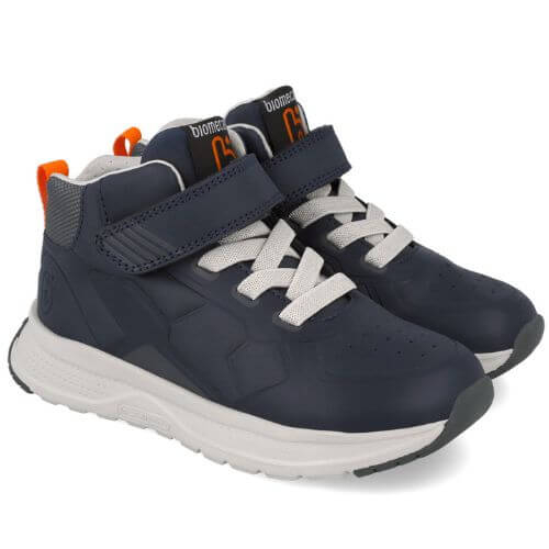 Pantofi copii baieti din material sintetic Biomecanics, Albastru – 251252-A089