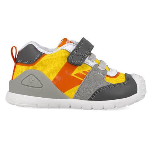 Pantofi copii baieti din piele Biomecanics, Galben – 252121-B213