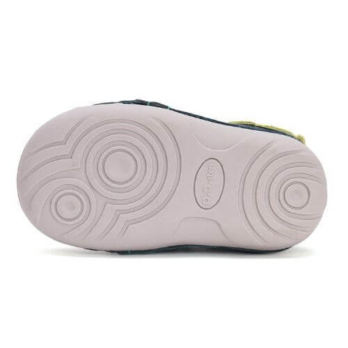 Pantofi copii baieti din piele DD Step, Verde – S015-51897