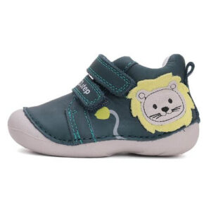 Pantofi copii baieti din piele DD Step, Verde – S015-51897