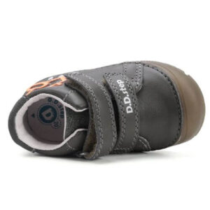 Pantofi copii baieti din piele DD Step, Kaki – S082-52781B