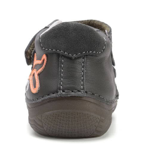 Pantofi copii baieti din piele DD Step, Kaki – S082-52781B