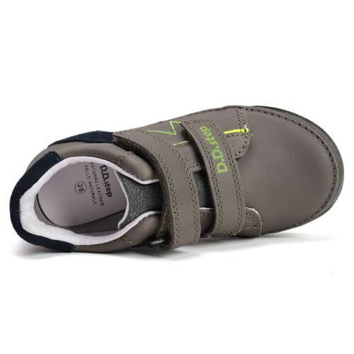 Pantofi copii baieti din piele DD Step, Verde – S040-52884