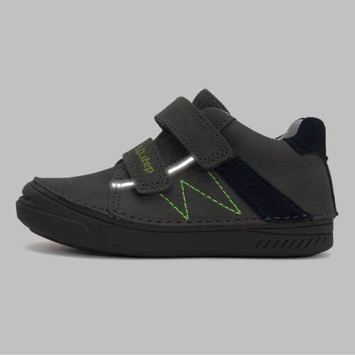 Pantofi copii baieti din piele DD Step, Verde – S040-52884