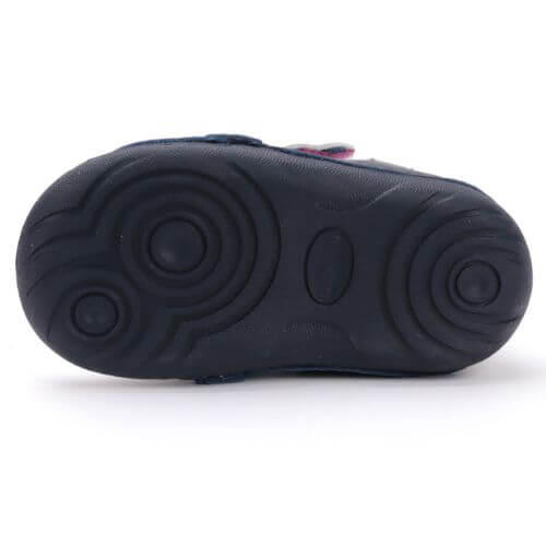 Pantofi copii fete din piele DD Step, Albastru – S015-52650A
