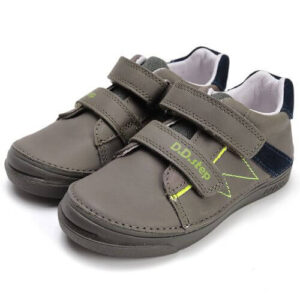 Pantofi copii baieti din piele DD Step, Verde – S040-52884