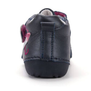 Pantofi copii fete din piele DD Step, Albastru – S015-52650A