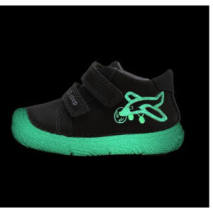 Pantofi copii baieti din piele DD Step, Kaki – S082-52781B