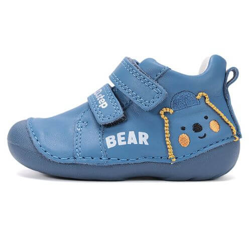 Pantofi copii baieti din piele DD Step, Albastru – S015-61472A Pantofi copii baieti din piele DD Step, Albastru – S015-61472A