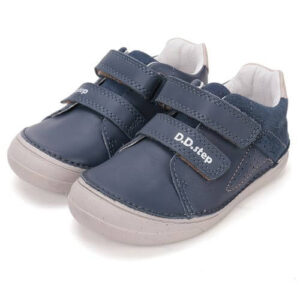 Pantofi copii baieti din piele DD Step, Albastru – S078-61177B