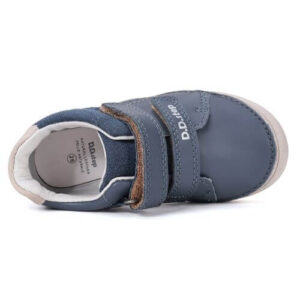 Pantofi copii baieti din piele DD Step, Albastru – S078-61177B