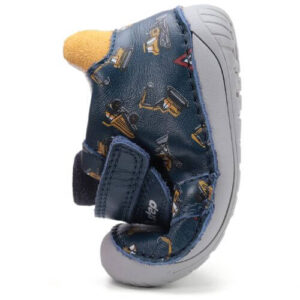 Pantofi copii baieti din piele DD Step Barefoot, Albastru – S070-52480B