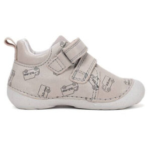 Pantofi copii baieti din piele DD Step, Gri – S015-61100