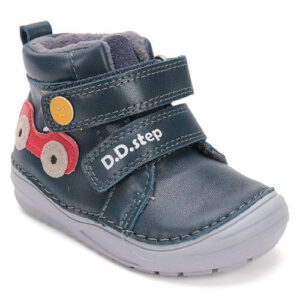 Pantofi copii baieti din piele DD Step, Verde – S071-52771
