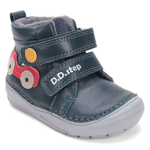 Pantofi copii baieti din piele DD Step, Verde – S071-52771