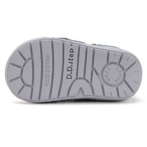 Pantofi copii baieti din piele DD Step, Verde – S071-52771