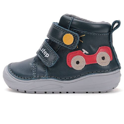 Pantofi copii baieti din piele DD Step, Verde – S071-52771