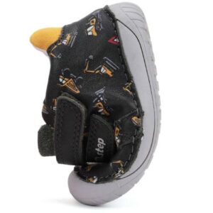 Pantofi copii baieti din piele DD Step Barefoot, Albastru – S070-52480