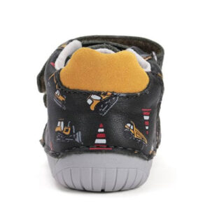 Pantofi copii baieti din piele DD Step Barefoot, Albastru – S070-52480
