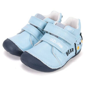 Pantofi copii baieti din piele DD Step, Albastru – S015-61472
