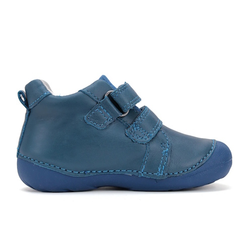 Pantofi copii baieti din piele DD Step, Albastru – S015-52874A