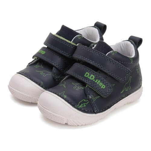 Pantofi copii baieti din piele DD Step, Albastru – S082-51705