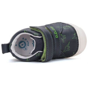 Pantofi copii baieti din piele DD Step, Albastru – S082-51705