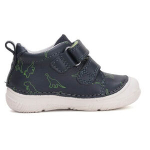 Pantofi copii baieti din piele DD Step, Albastru – S082-51705