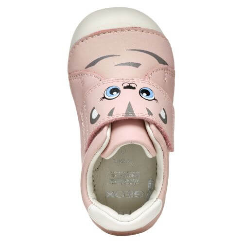 Pantofi copii fete din piele Fete, Roz – B3540B_00085_C0682