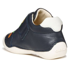 Pantofi copii baieti din piele Geox, Albastru – B3539C-00085-C4248