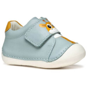 Pantofi copii baieti din piele Geox, Albastru – B3539C_00085_C3375