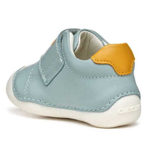 Pantofi copii baieti din piele Geox, Albastru – B3539C_00085_C3375